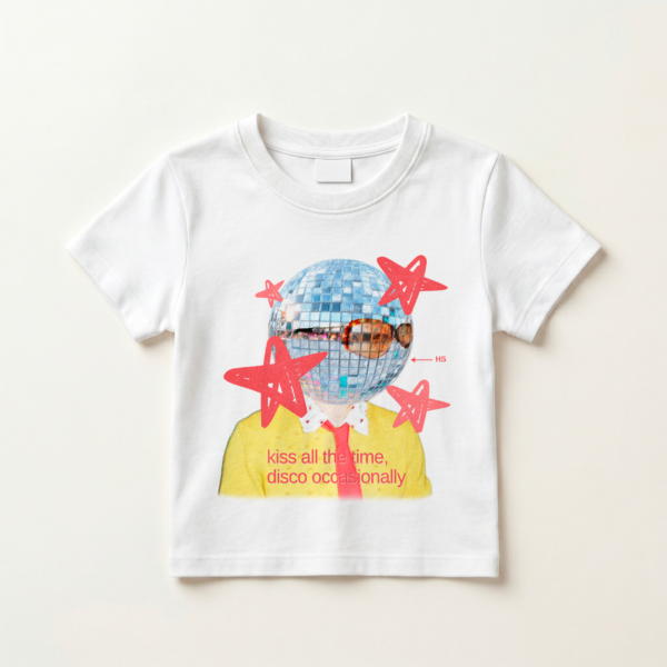 Kiss All The Time Custom Baby Tee